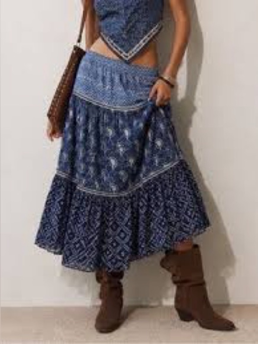ZARA, the Bohemian maxi skirt!
